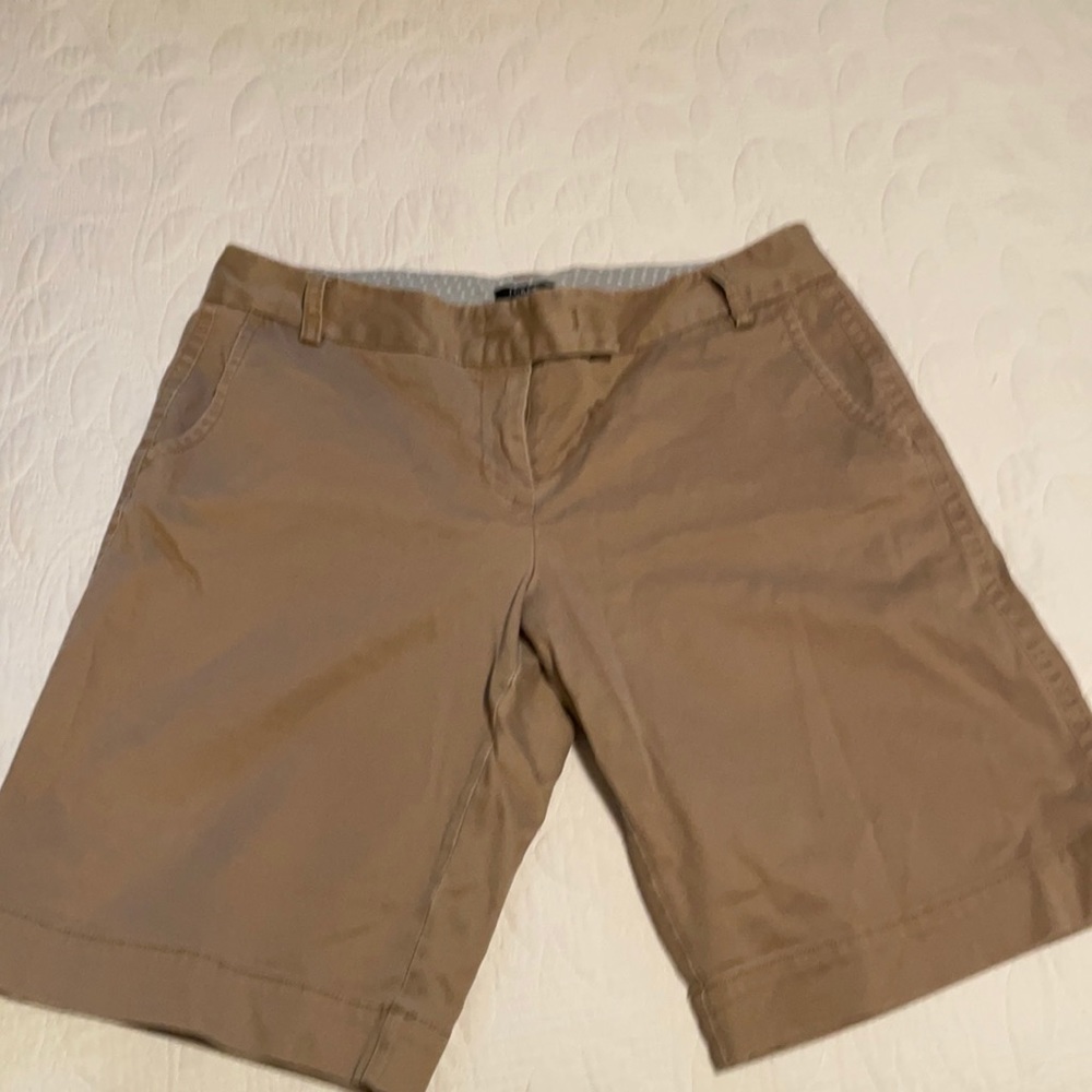 J Crew khaki Bermuda shorts